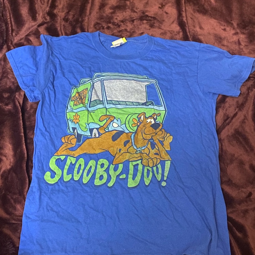 Blue Scooby-Doo Graphic TeeMens M